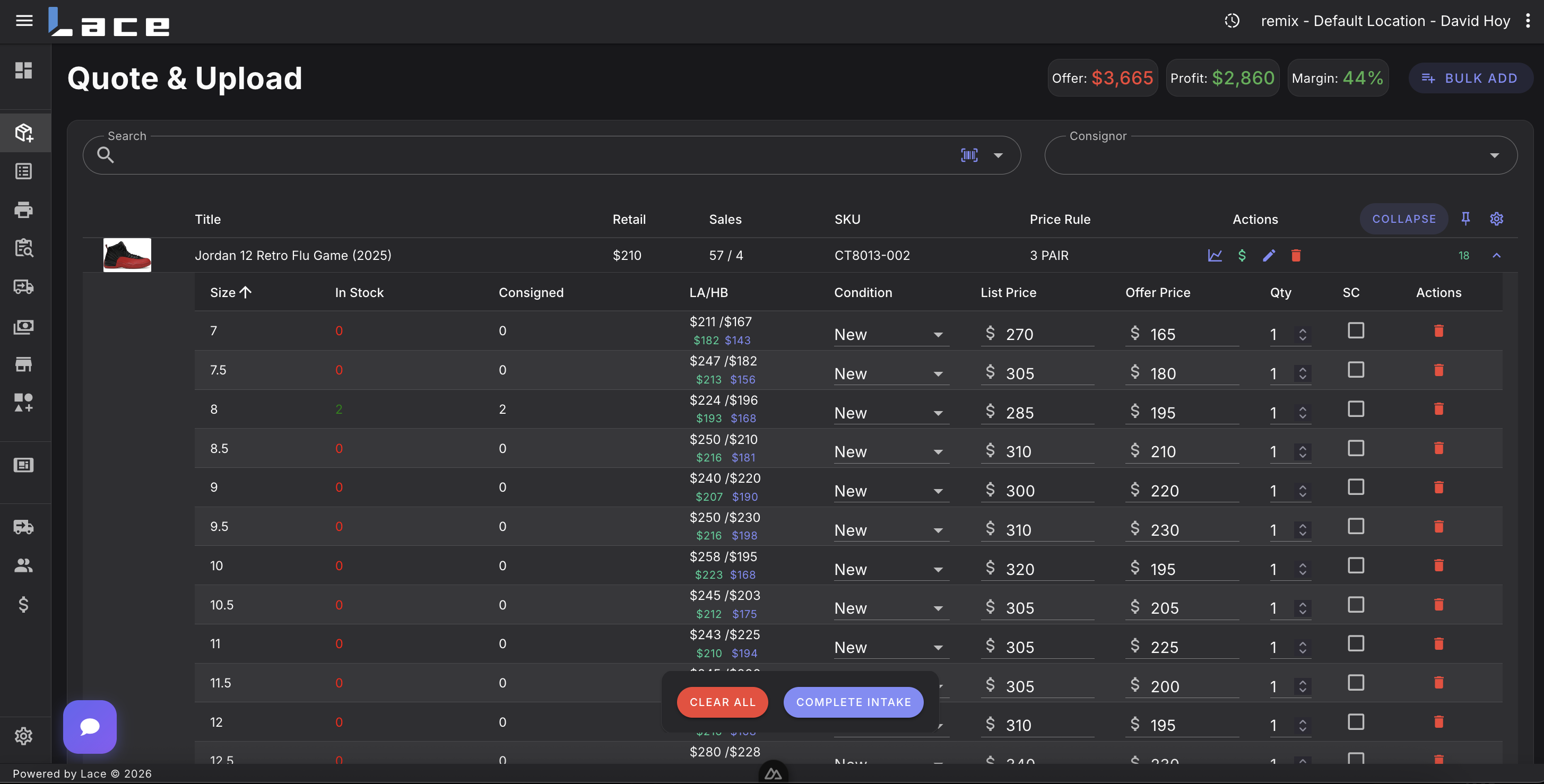 Unified Inventory View